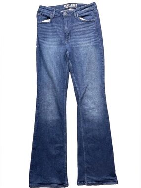 Idyllwind Fueled by Miranda Lambert Flare Jeans Womens 12 Dk Wash High Rise